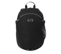 TOTTO - Mochila para Ordenador Portátil 14 Pulgadas, Modelo Deportto, 2 Compartimentos, Bolsillo para Botella, Espaldar Ergonómico con Flujo de Aire, Cómodas Correas en S, Color Negro