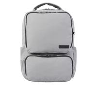TOTTO - Mochila para Ordenador Portátil 14 Pulgadas, Modelo Dragonary, Capacidad 15 L, Compartimento Principal, Bolsillo Delantero con Organizador, Bolsillo Botella, Correas Ajustables, Color Gris