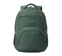 TOTTO - Mochila para Ordenador Portátil 14 Pulgadas, Modelo Tracer 4, Mochila Eco-Friendly, 3 Compartimentos, Cremallera con Argolla para Candado, 2 Bolsillos para Botella, Color Silver Pine
