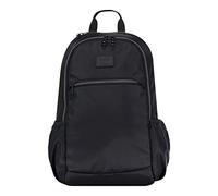 TOTTO - Mochila para Ordenador Portátil 14 Pulgadas, Modelo Tracer 4, Mochila Eco-Friendly, 3 Compartimentos, Cremallera con Argolla para Candado, 2 Bolsillos para Botella, Color Negro