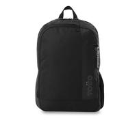TOTTO - Mochila para Ordenador Portátil 15.4 Pulgadas, Modelo Kanto, Amplia Capacidad, Bolsillos Laterales para Botella, Espaldar Acolchado, Pasador para Sistema de Ruedas, Color Negro