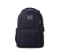 TOTTO - Mochila para Ordenador Portátil 15 Pulgadas, Modelo Kick, Capacidad 25L, Organizador con Portallave, Bolsillo Secreto, Bolsillo Botella, Pasador para Sistema de Ruedas, Color Salute/Steel Gray