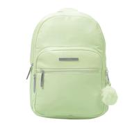 TOTTO - Mochila para Ordenador Portátil de 13 Pulgadas, Modelo Adelaide 3, Bolsillo Secreto, 3 Compartimentos, 2 Bolsillos Botella, Correa para Colgar en Maleta, Cómoda y Resistente, Color Meadow Mist