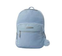 TOTTO - Mochila para Ordenador Portátil de 13 Pulgadas, Modelo Adelaide 3, Bolsillo Secreto, 3 Compartimentos, 2 Bolsillos Botella, Correa para Colgar en Maleta, Resistente, Color Angel Falls Azul