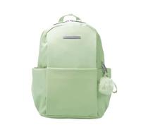 TOTTO - Mochila para Ordenador Portátil de 14 Pulgadas, Modelo Adelaide 1, 3 Compartimentos, 2 Bolsillos Botella, Bolsillo Secreto, Correa para Colgar en Maleta, Resistente, Color 2.0 Meadow Mist