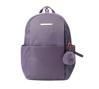 TOTTO - Mochila para Ordenador Portátil de 14 Pulgadas, Modelo Adelaide 1, 3 Compartimentos, 2 Bolsillos Botella, Bolsillo Secreto, Correa para Colgar en Maleta, Resistente, Color Montana Grape Morado