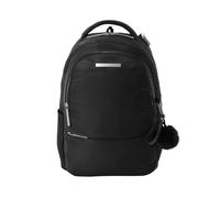 TOTTO - Mochila para Ordenador Portátil de 14 Pulgadas, Modelo Adelaide 2, Bolsillo Secreto, 4 Compartimentos, 2 Bolsillo Botella, Correa para Colgar en Maleta, RFID Locker, Color Negro