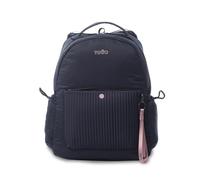 TOTTO - Mochila para Ordenador Portátil de 14 Pulgadas, Modelo Praga M, Capacidad 19L, Organizador con Portallave, Bolsillo Secreto, Bolsillo Botella, Pasador Sistema de Ruedas, Color Salute/Zephyr