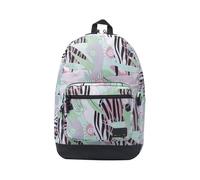 TOTTO - Mochila para Ordenador Portátil de 14 Pulgadas, Modelo Tocax, 2 Compartimentos, Bolsillo con Organizador y Porta Móvil, Bolsillo Botella, Espaldar Ergonómico, Estampado Open Eyes Green