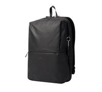 TOTTO - Mochila para Ordenador Portátil de 14 Pulgadas, Modelo Vania, Capacidad 20 L, 2 Compartimentos, Espaldar Acolchado, Organizador y Portallaves, Pasador para Sistema de Ruedas, Color Negro