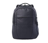 TOTTO - Mochila para Ordenador Portátil de 14 Pulgadas, Modelo Wivetto, 2 Compartimentos, Bolsillo Tablet 10", Bolsillo Botella, Correa para Maleta, Espaldar Ergonómico, Correas en S, Color Negro