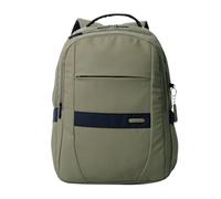 TOTTO - Mochila para Ordenador Portátil de 14 Pulgadas, Modelo Wivetto, 2 Compartimentos, Bolsillo Tablet 10", Bolsillo Botella, Correa Maleta, Espaldar Ergonómico, Correas en S, Color Desert Taupe