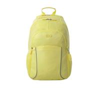 TOTTO - Mochila para Ordenador Portátil de 15,4 Pulgadas, Modelo Cambri 2.0, 3 Compartimentos, Bolsillo Tablet 10", Bolsillo Botella, Espaldar Ergonómico, Cómodas Correas en S, Color Yellow Iris