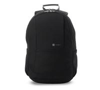 TOTTO - Mochila para Ordenador Portátil de 15,4 Pulgadas, Modelo Krimmler 3.0, Compartimento Secreto, Bolsillo Botella, Correa para Maleta, Espaldar Ergonómico, Correas en S, Color Negro/Microchip