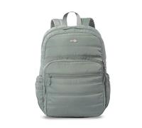 TOTTO - Mochila para Ordenador Portátil de 15 Pulgadas, Modelo Moxi M, Capacidad 5L, Organizador con Portallave, Bolsillo Secreto, Bolsillo Botella, Pasador para Sistema de Ruedas, Color Green Milieu