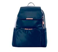 TOTTO - Mochila para Ordenador Portátil de 16 Pulgadas, Modelo Bel, Bolsillo Secreto, 3 Compartimentos, Bolsillos Botella, Bolsillo Objetos Delicados, Correa para Colgar en Maleta, Color Salute Azul