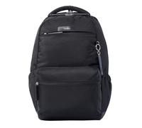 TOTTO - Mochila para Ordenador Portátil de 16 Pulgadas, Modelo Comfort, Capacidad 24 L, 2 Compartimentos, Bolsillos Botella, Correa para Maleta, Espaldar Ergonómico, Color Negro