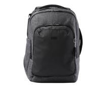 TOTTO - Mochila para Ordenador Portátil de 16 Pulgadas, Modelo GTX 2.0, RFID Blocker, 3 Compartimentos, Bolsillo Botella, Bolsillo Secreto, Correa para Maleta, Espaldar Ergonómico, Color Charcoal Mix
