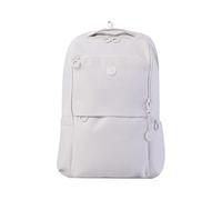 TOTTO - Mochila para Ordenador Portátil de 16 Pulgadas, Modelo Laila, Capacidad 23 L, Compartimentos con Cremallera, Bolsillo Secreto, Bolsillo Botella, Correa para Maleta, Color White Sand