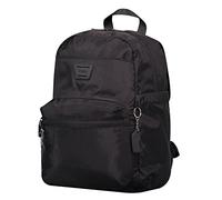 TOTTO - Mochila Plegable, Modelo Collapse, Capacidad 19L, Mochila para Ordenador Portátil 13 Pulgadas, con 2 Compartimentos, 2 Bolsillos Laterales para Botella, Compacta y Resistente, Color Negro