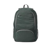 TOTTO - Mochila Plegable, Modelo Syncro 27, Capacidad 22L, Bolsillo PC 15.4", 2 Compartimentos, 2 Bolsillos para Botella, Pasador para Sistema de Ruedas, Compacta y Resistente, Color Silver Pine Verde