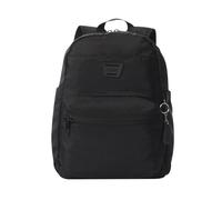 TOTTO - Mochila Plegable, Modelo Xingu, Capacidad 15L, Mochila para Ordenador Portátil 13 Pulgadas, con 3 Compartimentos, 2 Bolsillos Laterales para Botella, Compacta y Resistente, Color Negro