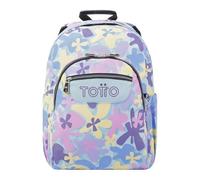 TOTTO MORRAL ACUARELES Mochila, Juventud Unisex, Multicolor (Multicolor), Talla única