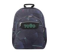 TOTTO MORRAL ACUARELES Mochila, Juventud Unisex, Multicolor (Multicolor), Talla única
