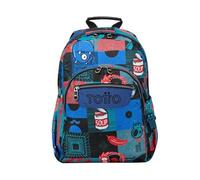 TOTTO MORRAL ACUARELES Mochila, Juventud Unisex, Multicolor (Multicolor), Talla única