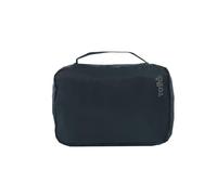 TOTTO - Neceser Viaje Colgante, Modelo All In, Organizador Maquillaje, Bolsa de Aseo Viaje, Organizador en Malla Elástica para Botes, Bolsillo Malla con Cremallera, Fácil de Limpiar, Color Salute Azul