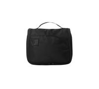 TOTTO - Neceser Viaje, Modelo Viajero, Organizador Maquillaje, Bolsa de Aseo Viaje, con Bolsillos en Malla Elástica para Botes, Compartimentos con Cremallera, Amplio Espacio, Color Negro