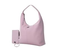 TOTTO - Pack Regalo Mujer Bolso Shopper + Tarjetero con Monedero, Modelo Smooth, Bolso con Bolsillo Pc 14", Portallaves, 4 Compartimentos Tarjetas, Billetera con RFID Blocker, Color Keepsake Lilac