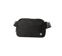 TOTTO - Riñonera Urbana, Modelo Freya, Compartimento Principal de Fácil Acceso, Bolsillo Secreto, Bolsillo Interno en Malla, Correas Ajustables, Tejido Resistente y de Calidad, Color Negro