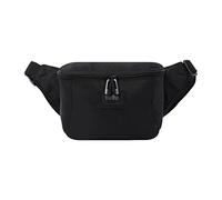 TOTTO - Riñonera Urbana, Modelo Trik, Dimensiones 21.5 x 13 x 9 cm, Amplio Compartimento Principal, Tejido Resistente y de Calidad, Tira Ajustable, Color Negro