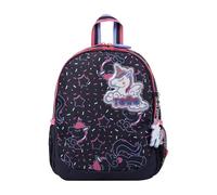 TOTTO - Mochila Infantil, Modelo Unipony, Mochila Pequeña, Capacidad 9 L, 2 Compartimentos, Bolsillos Botella, Espaldar con Identificador, Correas Acolchadas, Estampado Unicornio Multicolor