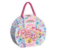 Totum- Creativity Unicorn Diamantbastel-Studio: Gestalte wunderschöne Einhorn-Motive mit tollen bunten Strasssteinen und kreier Unicornio Maletín Cofre Crea Joyas y Guirnalda, Multicolor (071506)