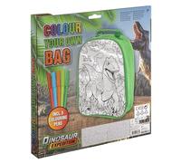 Totum Dinosaurio colorea tu propia bolsa, juego de actividades de arte y manualidades para niños, a partir de 4 años