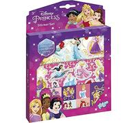 Totum- Disney Princess Set de Adhesivos, Multicolor, 17 x 1 x 24 (044142)