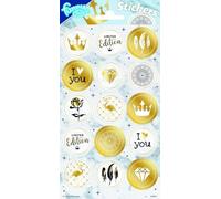 Totum hoja de pegatinas de oro - pegatinas creativas para niños