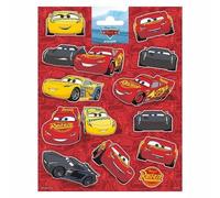 Totum hoja de pegatinas Disney Cars - pegatinas de hobby coloridas para niños