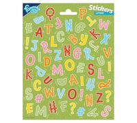 Totum hoja de pegatinas etiqueta engomada letras papel decoración niños