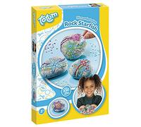 Totum-29798 Rock Diamond Painting-Juego de Manualidades para Decorar Piedras Brillantes y Pegatinas de Estrellas de mar, Multicolor (TM Essentials 029798)