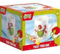 Totum Taza de desayuno The Grinch Paint Your Own - color verde