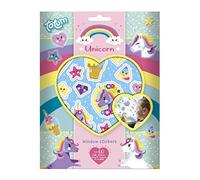 Totum- Unicorn Adhesivos, Multicolor, (071568)