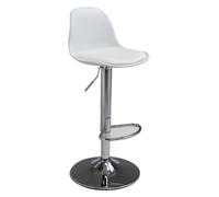 Toturos de barra de altura ajustable de barra giratoria moderna con reposapiés para el mostrador de la cocina de la cocina en casa taburete de barra de desayuno para una empresa de asientos cómodos
