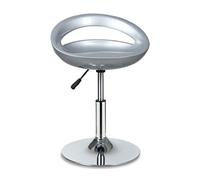 Toturos de plástico de Altura Ajustable Moderna con la Parte Posterior y la función giratoria Color Gris Ideal para la Cocina o el área de la Barra. Empresa powerfully