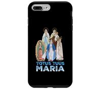 Totus Tuus Maria Totalmente Tuyo JPII Católico Madre María Carcasa para iPhone 7 Plus/8 Plus