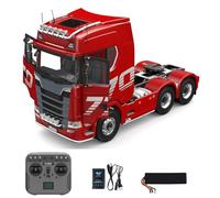 TOUCAN RC HOBBY 1/14 770S 100 RC Tractor Truck 6x6 Control Remoto Camión Coche Caja de Cambios Diferencial Bloqueo de Batería Radio RTR Modelo para Adultos