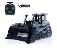 TOUCAN RC HOBBY 1:14 Metal Control remoto hidráulico bulldozer JDM-98 Ultra RC máquina pesada modelo luz sistema Flysky ST8 radio sonido batería