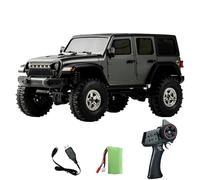 TOUCAN RC HOBBY 1/18 RC Rock Crawler Auto 4 * 4 Control remoto Simulación Off Road Auto C8801 RTR Crawler batería 370 Motor de cepillo ESC LED luces al aire libre